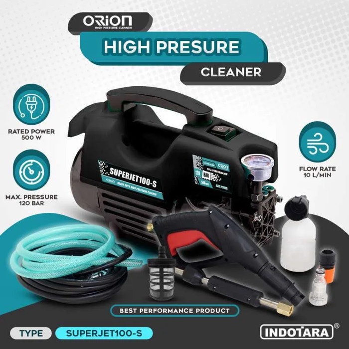 Alat steam Cuci Motor & Mobil Jet Cleaner Orion SUPERJET 100S