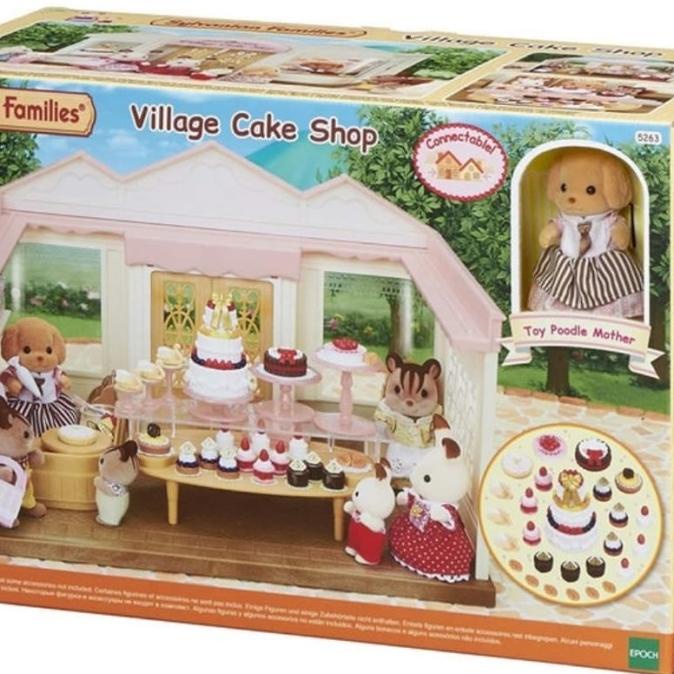 Mainan Anak Sylvanian Families Village Cake Shop original