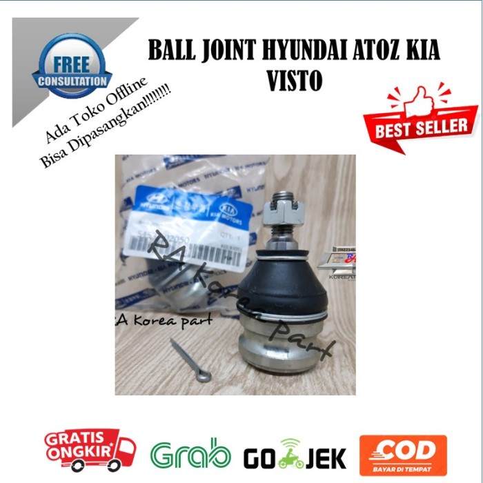BALL JOINT ATOZ VISTO BALL JOINT LOWER ARM HYUNDAI ATOZ KIA VISTO