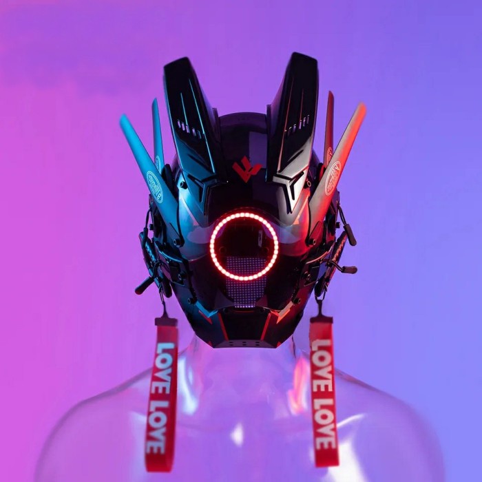 Best Seller Mask Helmet Diy Cyberpunk Cosplay Face Mask