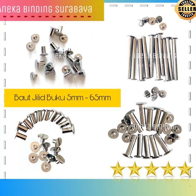 

BAUT JILID BUKU 5mm -65mm