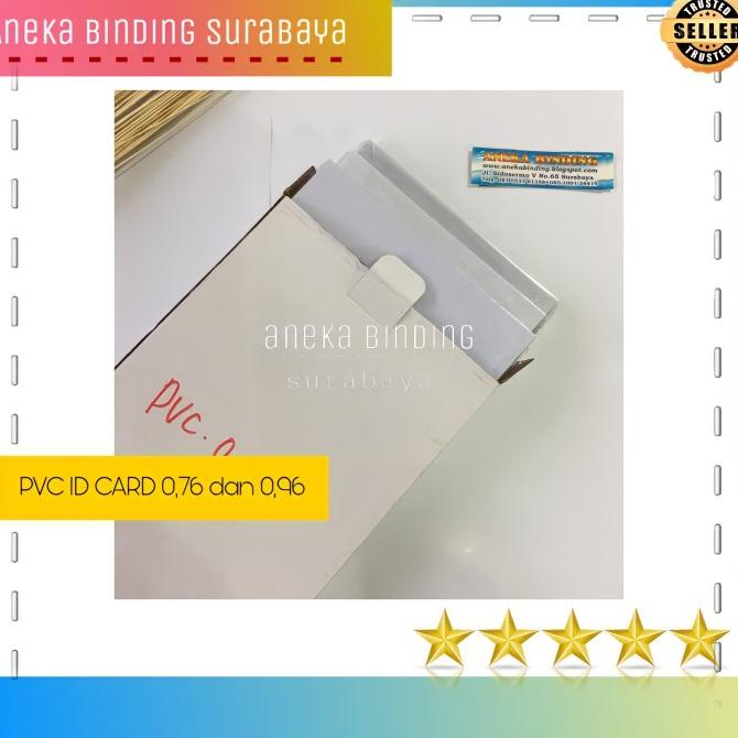 

PVC ID CARD 0.76 dan 0.96 WHITE