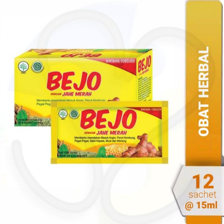 

Best VJPLC BEJO MASUK ANGIN JAHE MERAH 1 BOX ISI 12 SACHET V48 ✼Model Terkini