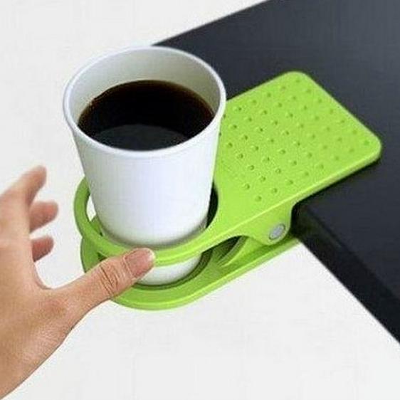 penjepit gelas tempat minum supaya tidak tumpah di meja cup mug holder