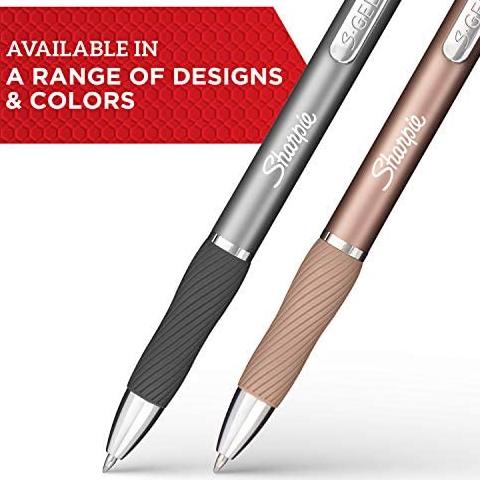 

Populer New Sharpie S-Gel Metal Barrel 0.5Mm Gunmetal Silver / Rosegold Pulpen Original 100% Msx