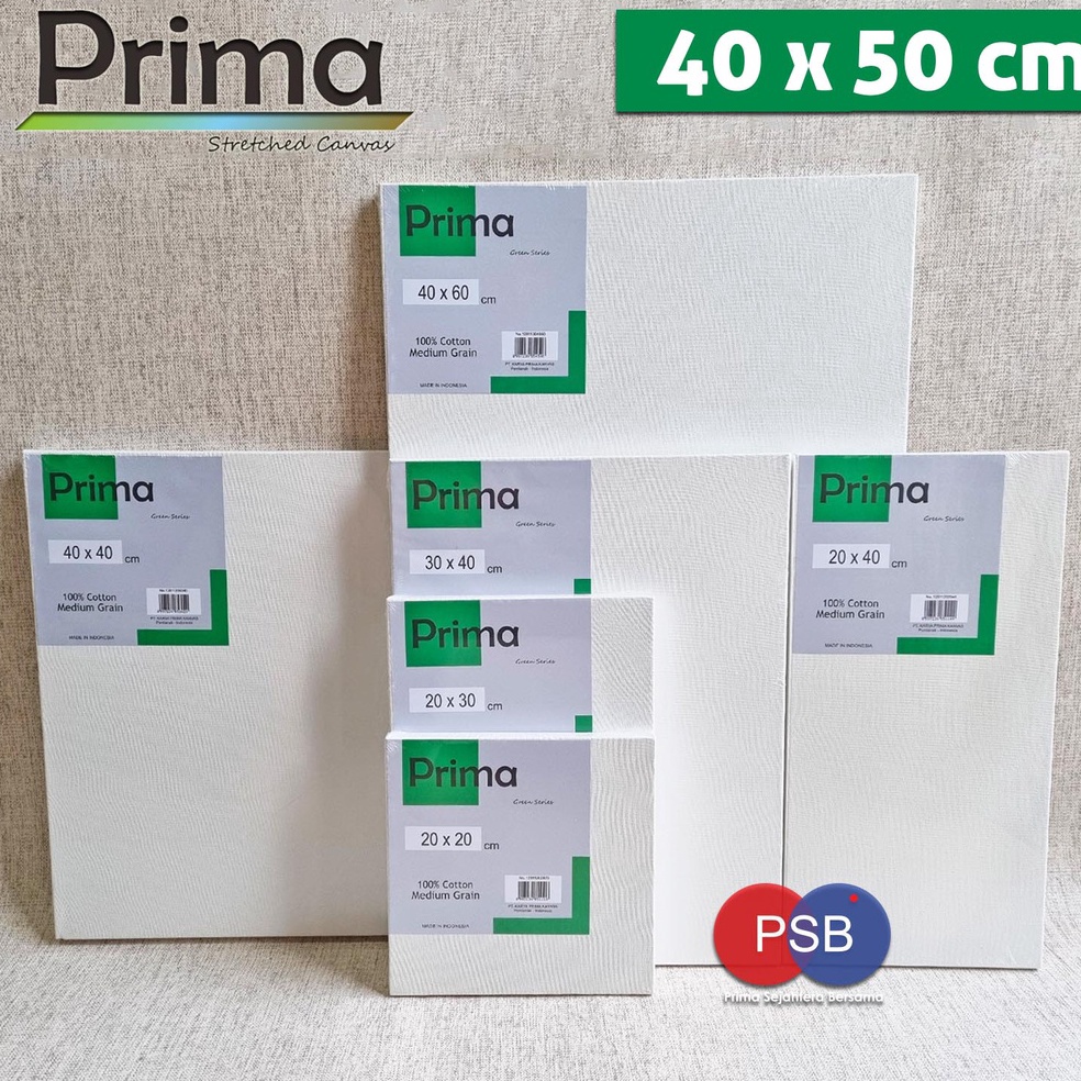 

Ready stock Kanvas Lukis Prima 40x50 cm Green Series / Painting Canvas 65