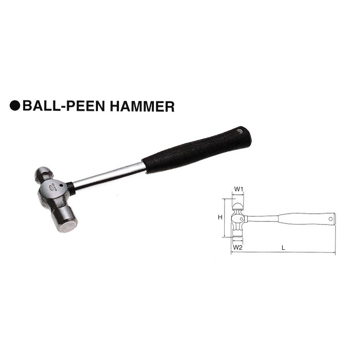 Terlaris Paluku Ballpein Hammer Ktc Ph45-323