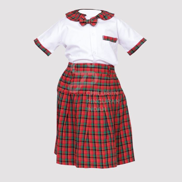 TERLARIS Children Pincuran Indah - Seragam Sekolah TK Popaye Scot Perempuan /SERAGAM SEKOLAH/KEMEJA