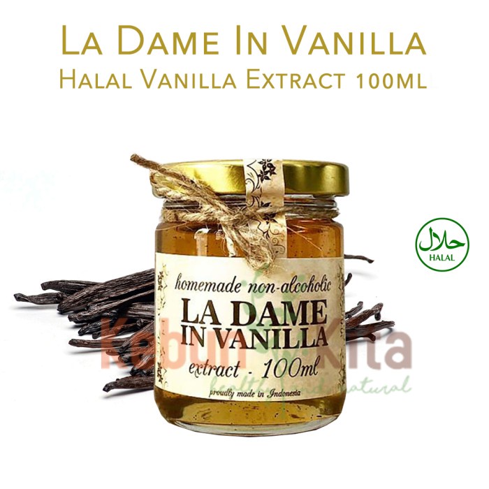 

Terlaris La Dame In Vanilla Halal Vanilla Extract 100 Ml