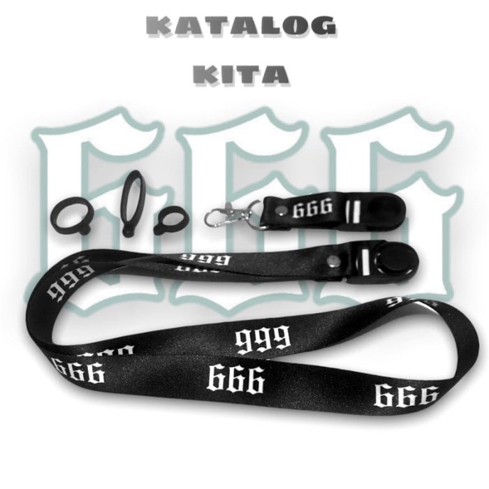 

Best Seller Lanyard 666 Satanic Tali Distro Gantungan Kunci Pod Vape Id Card