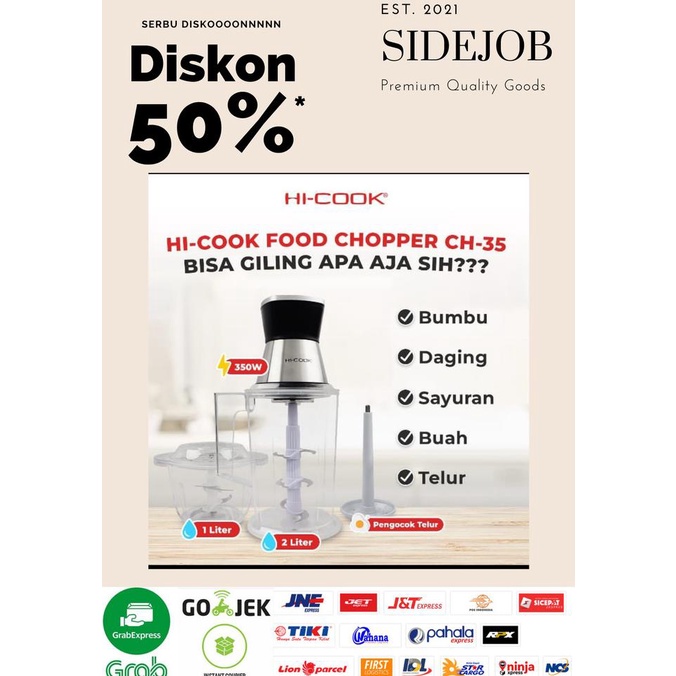 Hi-Cook Food Chopper CH-35 - 350 Watt