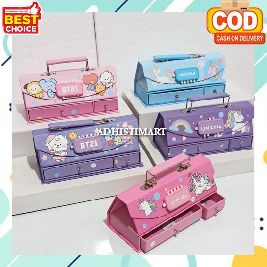 

Tempat Pensil Aesthetic Disgrip Murah Korea Estetik Pencil Case Cewek Cowok Aesthatic Dusgrip Korean Style Viral Dosgrip Untuk Sekolah Pouch Wadah Pengsil Lucu Disgrib Anak Laki Perempuan Kotak Pensil Kode 3 Susun Tingka Bos Kotak Pensil Karton+Kode Kunci