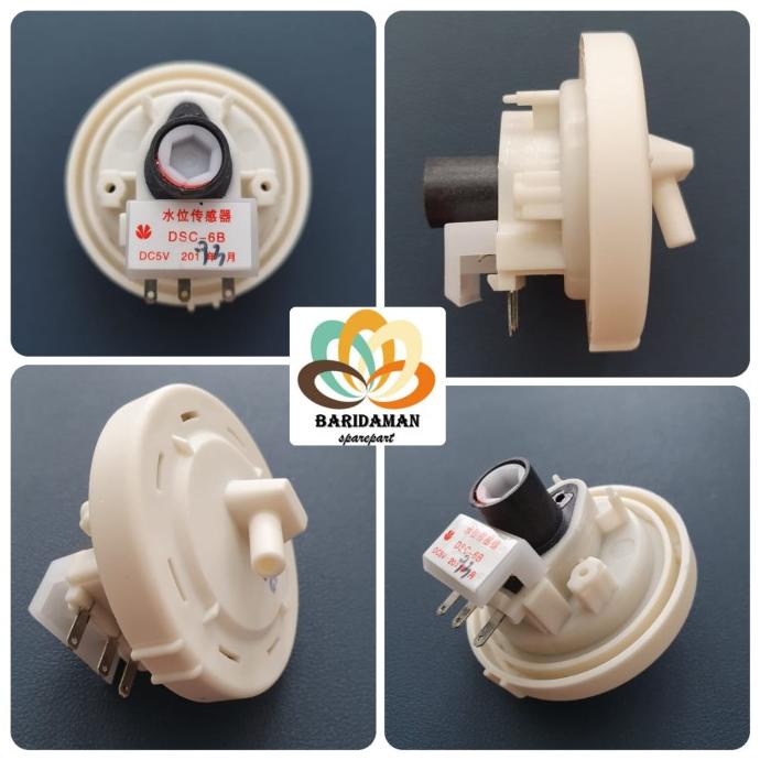 $$$$] Sensor air Pressure switch water level Mesin Cuci LG