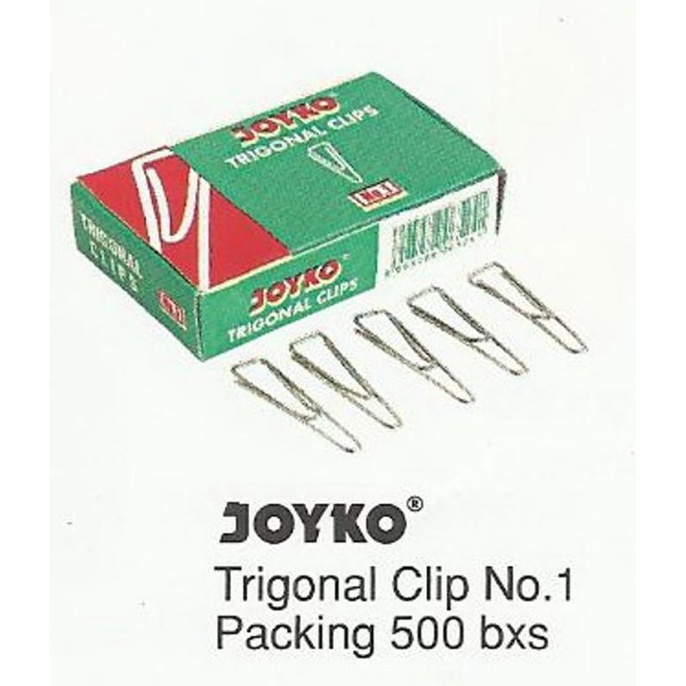 

Paper Clip Trigonal / Klip Penjepit Kertas No. 1