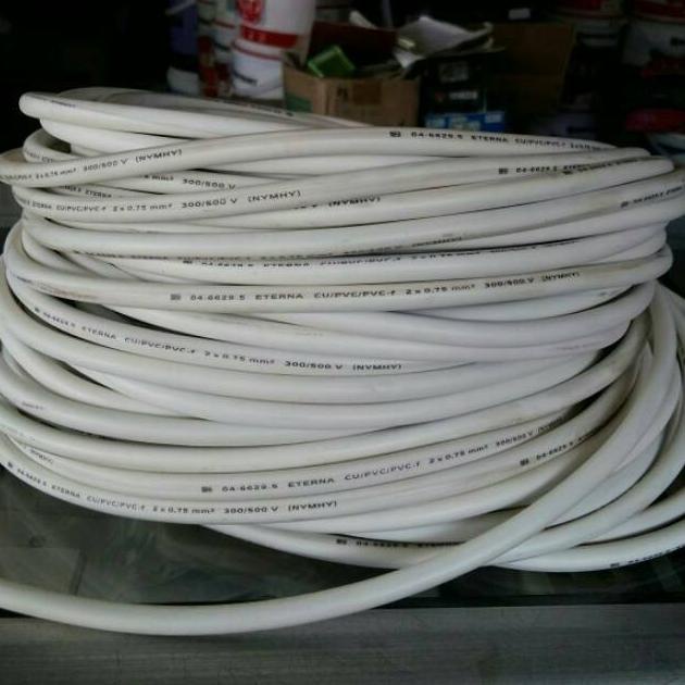 ___] KABEL ETERNA NYYHY 2x0.75 2 x 0,75 2 x 0.75 ETERNA 100M 100METER