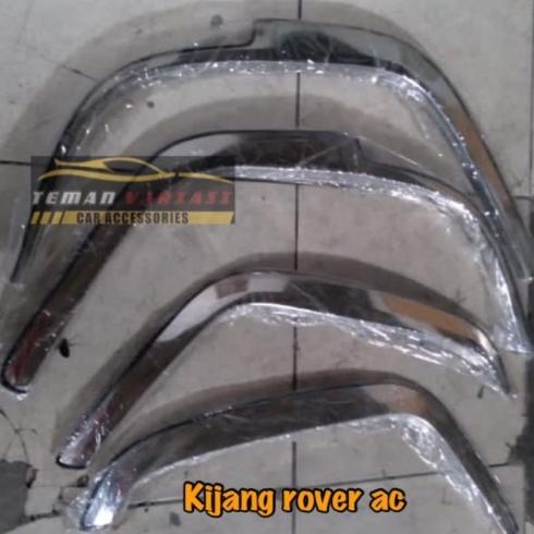 Rt130 List Atas Over Fender Trim Mobil Kj Kijang Rover Ac Chrome Stean