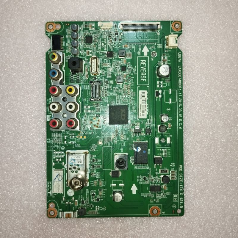mainboard tv led LG 32LH510D