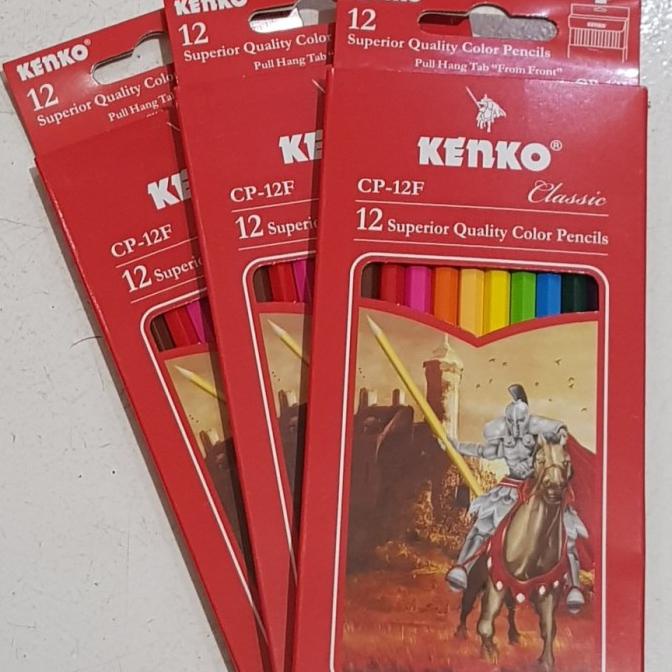 

:0:0:0] Kenko pensil warna 12 warna CP-12F Panjang