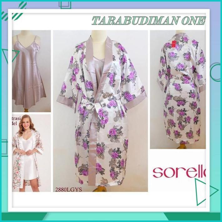 LINGERIE KIMONO SORELLA 2880 - DAPAT 1 SET BEST SELLER 