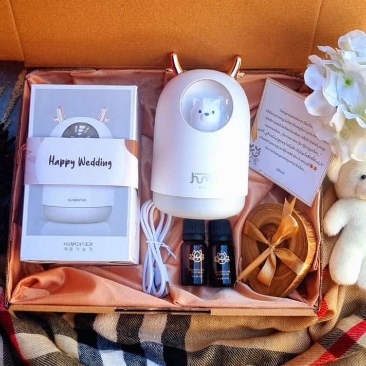 

✨ Hampers Humidifier Gratis Essential Oil / Kado Diffuser !!