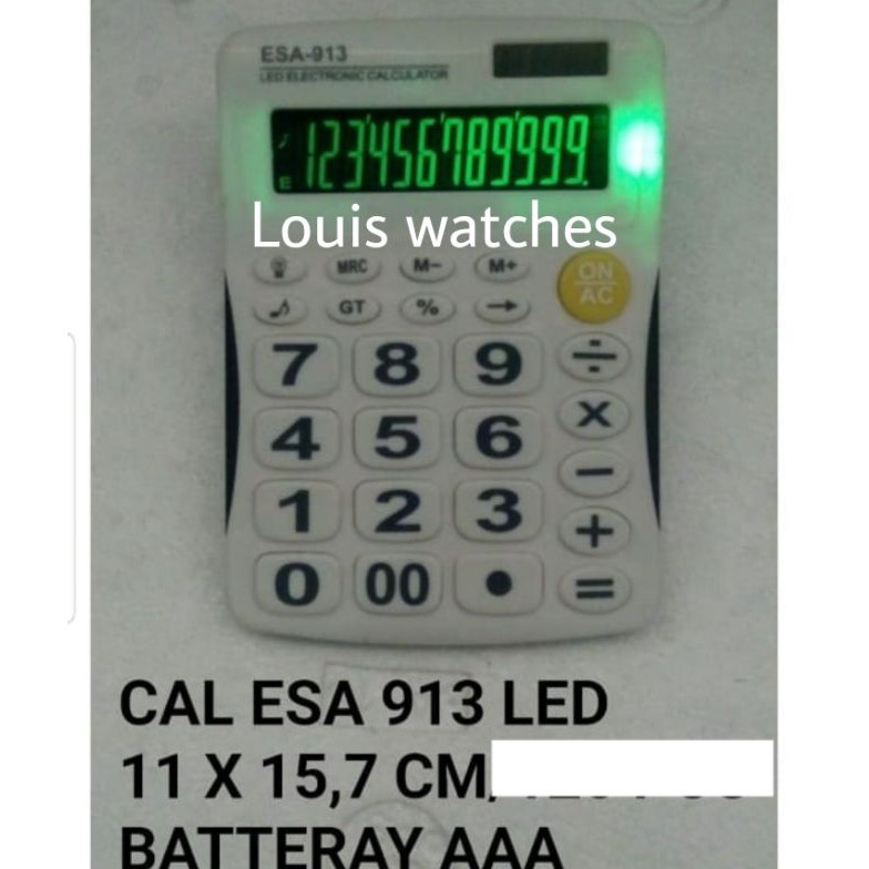 

Seller KALKULATOR ESA 913 LED 12 DIGIT 8PV
