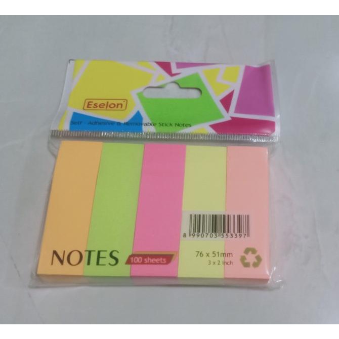 

Stick Note 76 x 51 Set 5 Warna