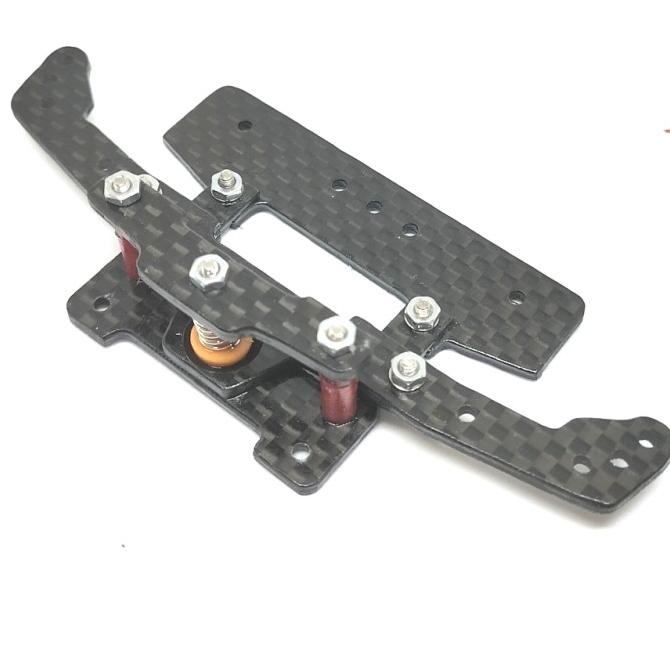 Rear Bumper Anchor - Tamiya Carbon