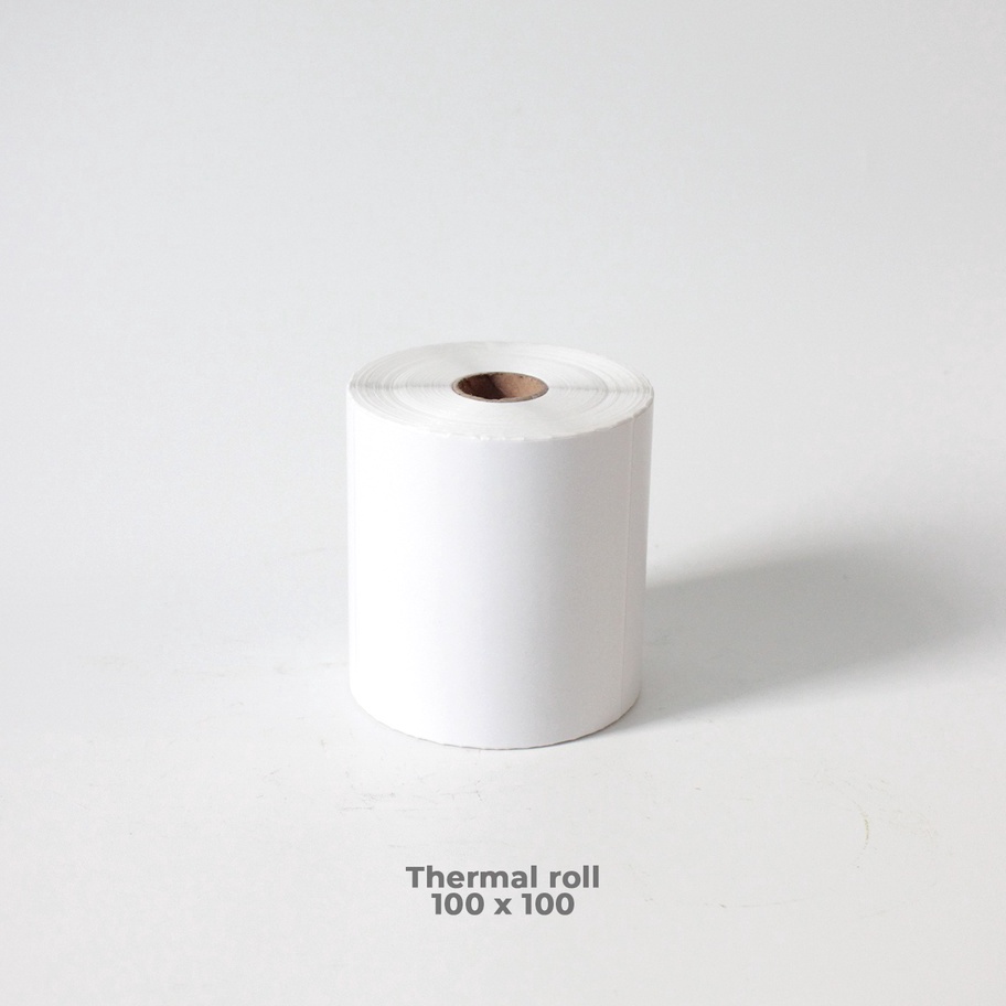 

12.12 Promo Brand Label Resi Kertas Thermal Label Sticker 100x100 Barcode 500PCS Murah serbuuu !