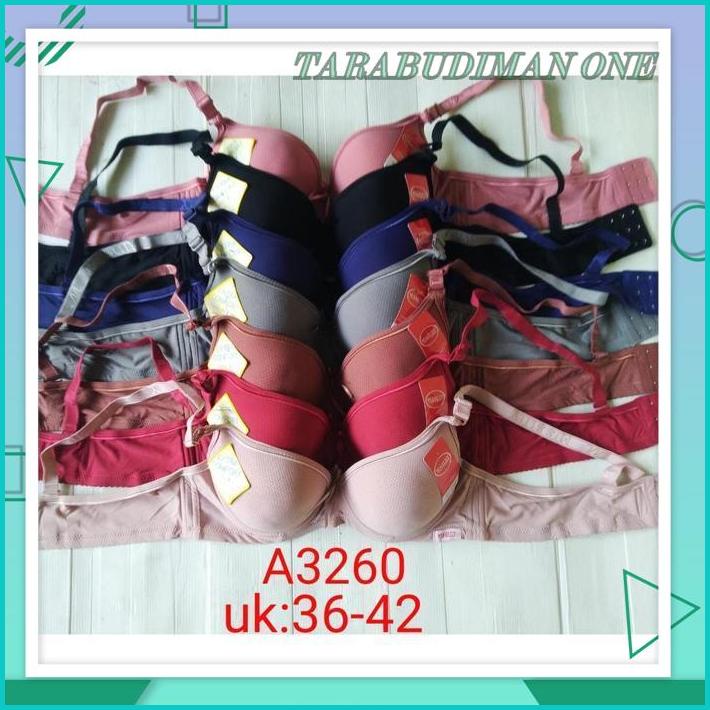 BRA BERKAWAT POLOS MISSLILY 3260 EKSLUSIF 