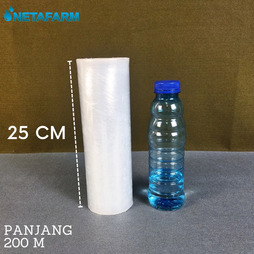 

Premium.. Plastic Wrap / PLASTIK WRAPPING 25cm X 200m CJ7