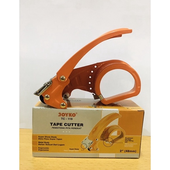 

Super Promo.. TAPE CUTTER/ DISPENSER/ PEMOTONG ISOLASI JOYKO TC-119 GVF