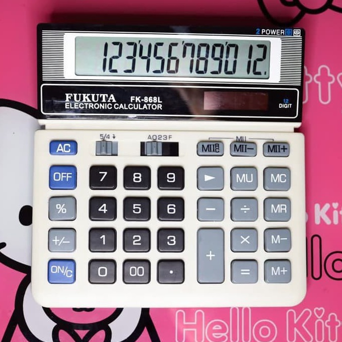 

Model Baru.. Kalkulator FK - 868 L／ Calculator 12 Digit Kalkulator ZBM