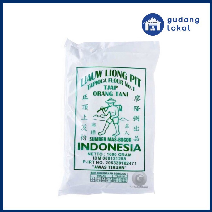 

Harga termurah Sagu Tani Liaw Liong Pit 1Kg - Tepung Tapioka VKR