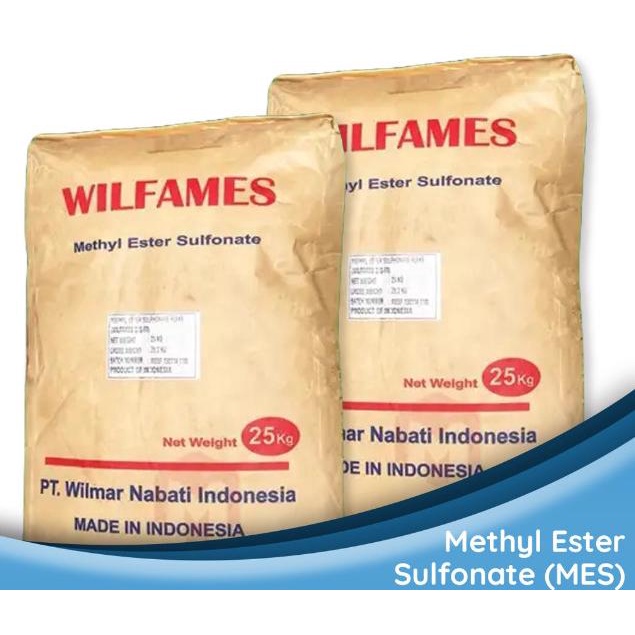 

Terbaru Mes Nabati - Methyl Ester Sulphonate Flake 1 Kg Wilmar Wilfames 1Kg