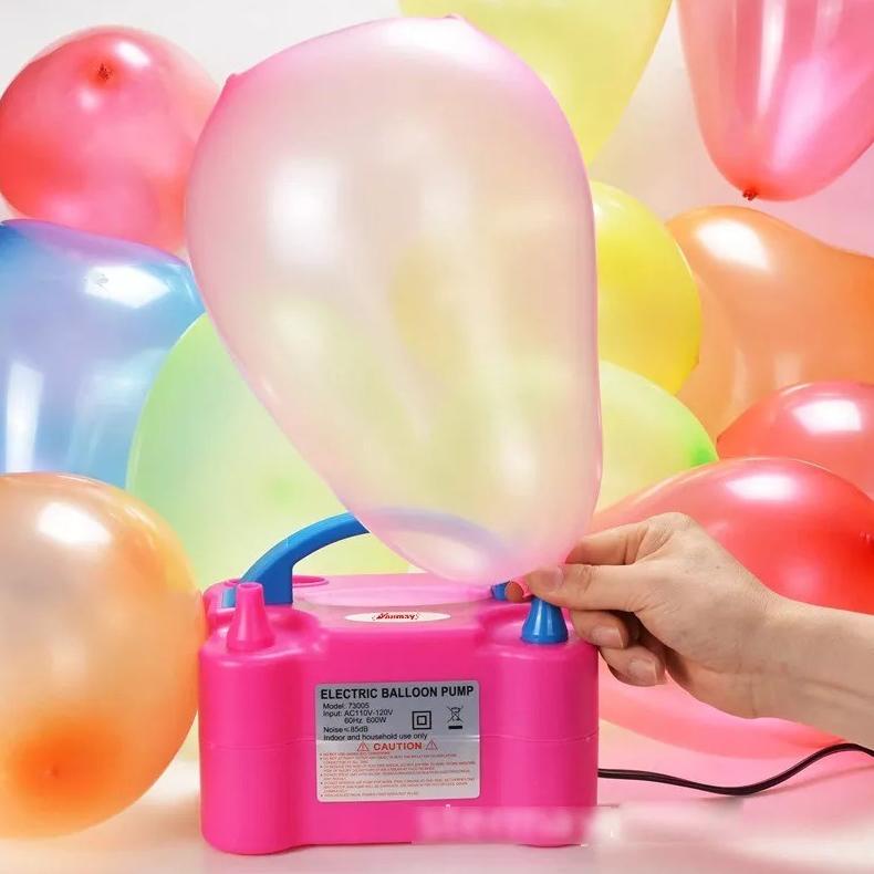 Terbaru Stt Pompa Balon Elektrik Listrik 2 Lubang Electric Balloon Pump Pompa Angin 2 In 1 Vacum And