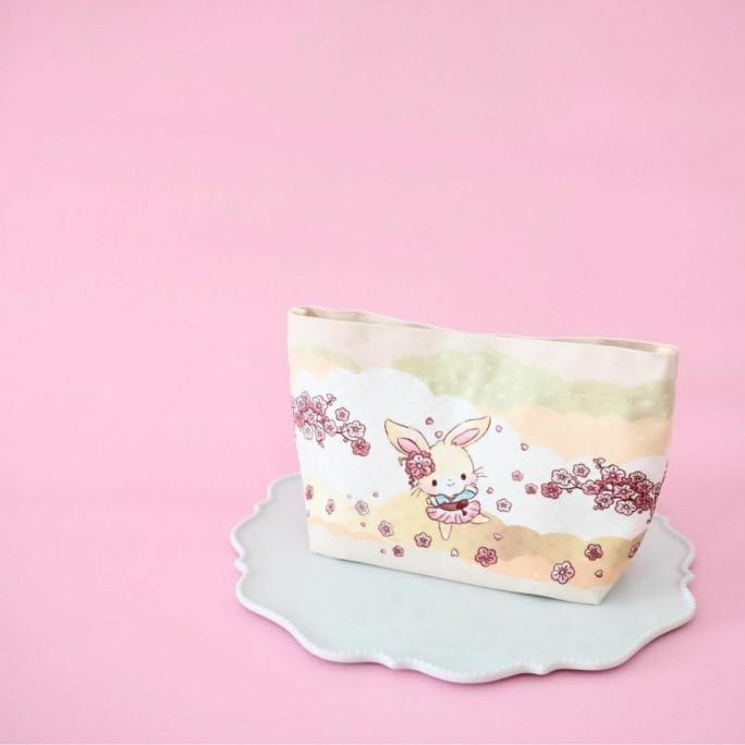 8.8 Sale Organizer Bag/ Pouch Fairyn/ Sekat Tas Bunny Bahan Canvas