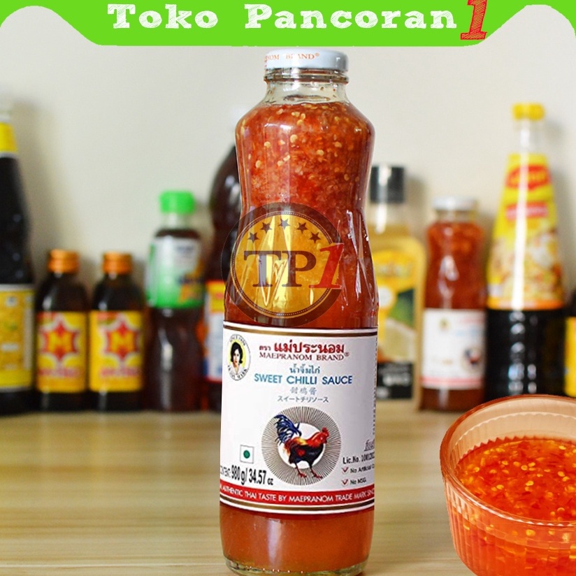 

Best Maepranom Sweet Chili Sauce 980gr Thailand Brand Saus Chilli 74