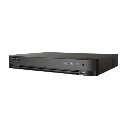 HIKVISION iDS-7200 series 1U Turbo AcuSense DVR (Front panel buttons, Alarm I/O and audio input opti