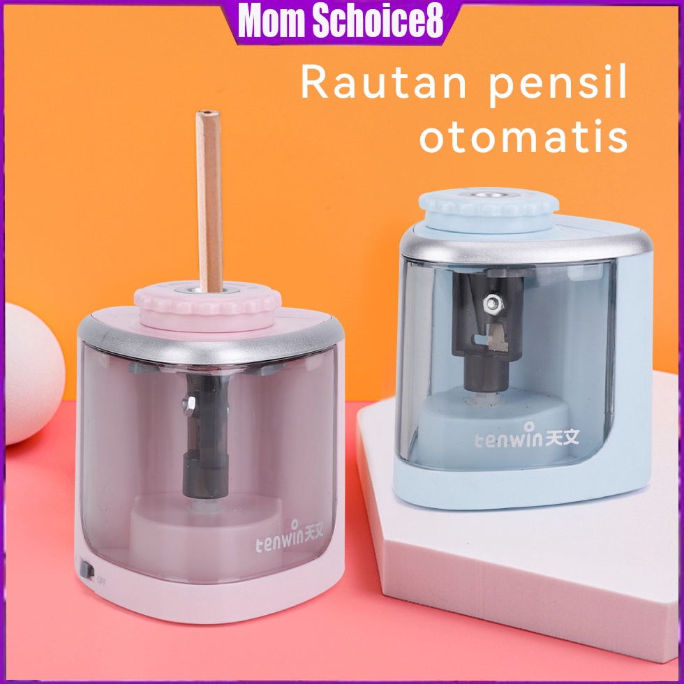 

Terbaru.. momschoice rautan pensil elektrik dan manual/rautan pensil elektrik/electric sharpener/Peraut Otomatis 79