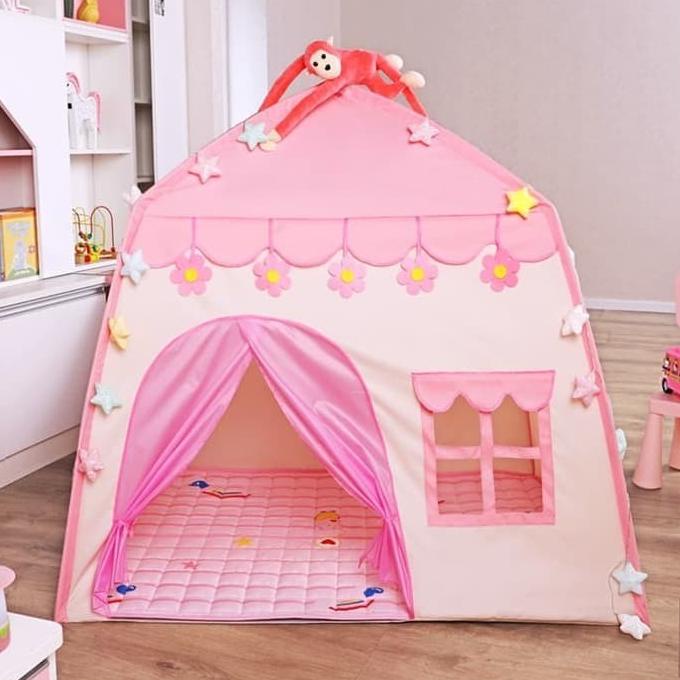 Tenda Anak Rumah Princess PINK RS66 Tenda Bermain Princess Castle