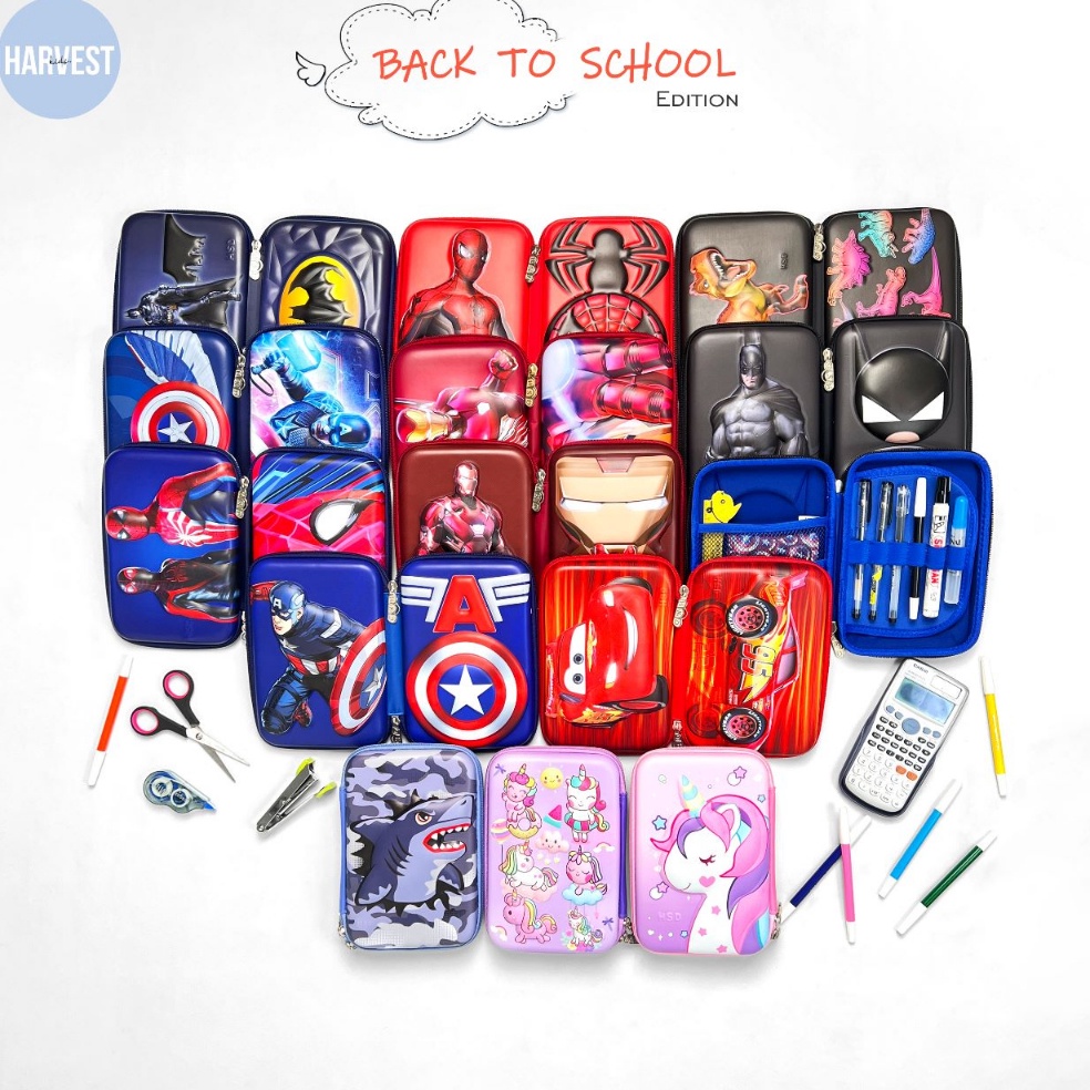 

Special Edition.. TEMPAT PENSIL ANAK / PENCIL CASE BIG JNC