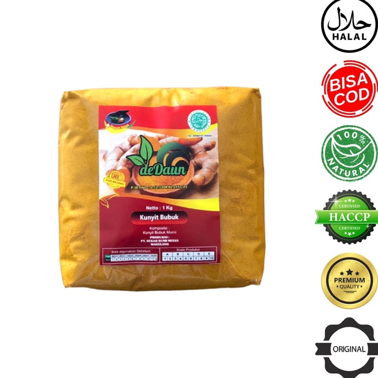 

Paling Dicari.. Kunyit Bubuk Murni Grade A (1kg) KWT