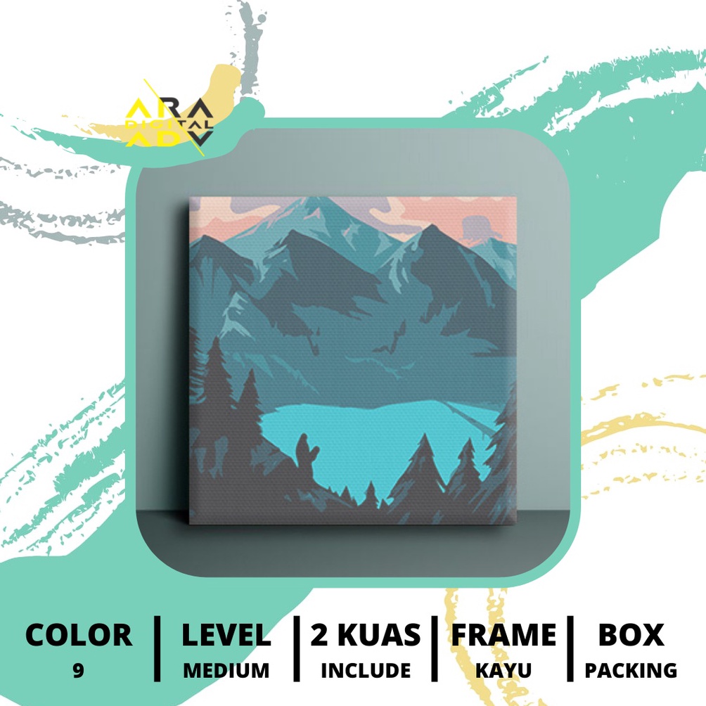 

Diskon NATURE SERIES Paint by numbers kit I Painting I Painting by number I Kado Wisuda I Kado unik I Kanvas Lukis 05N
