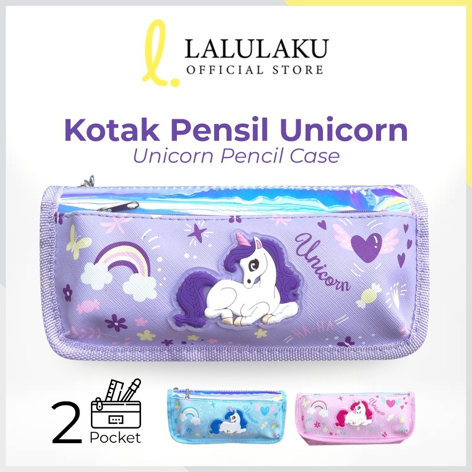 

Ready Stok.. Tempat Pensil 68063 Unicorn Anak Kotak Pensil Lucu Karakter Anak Perempuan S8S