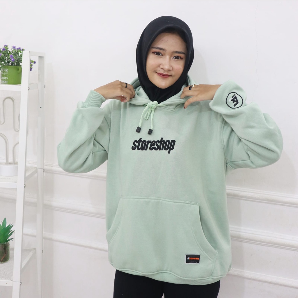 Jaket Hoodie Sweater Pria Wanita Bordir