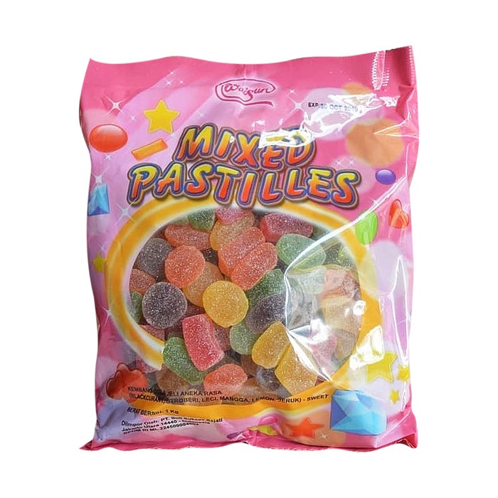 

Permen Jelly Xed Pastilles (Waisun) 1 Kg