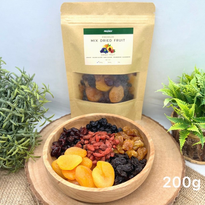 

Prodex X Dried Fruit 200G - Sehat, Celan, Buah-Buahan