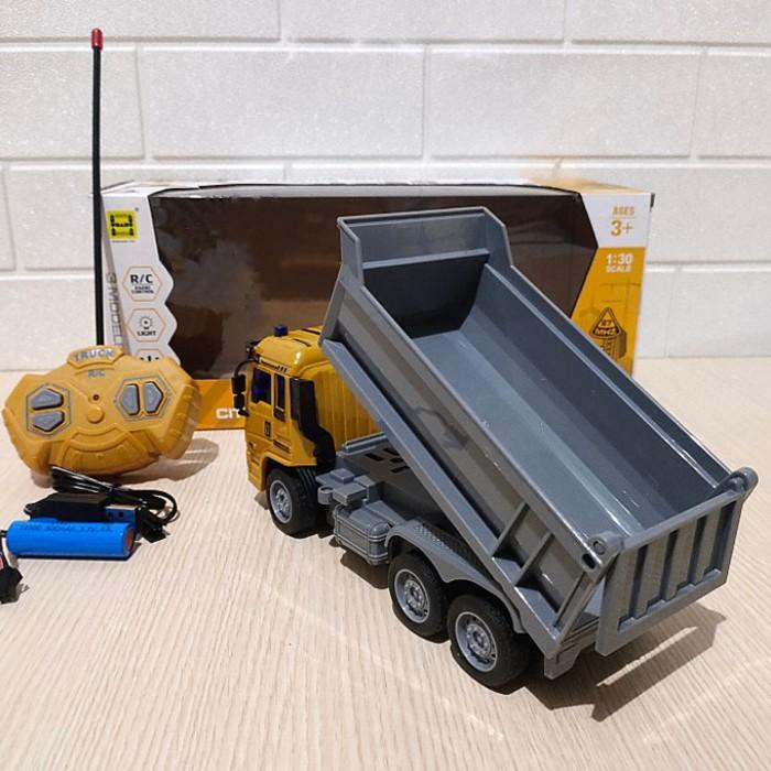 MOBIL TRUK REMOTE KONTROL - MAINAN RC TRUCK DUMP PASIR REMOTE CONTROL
