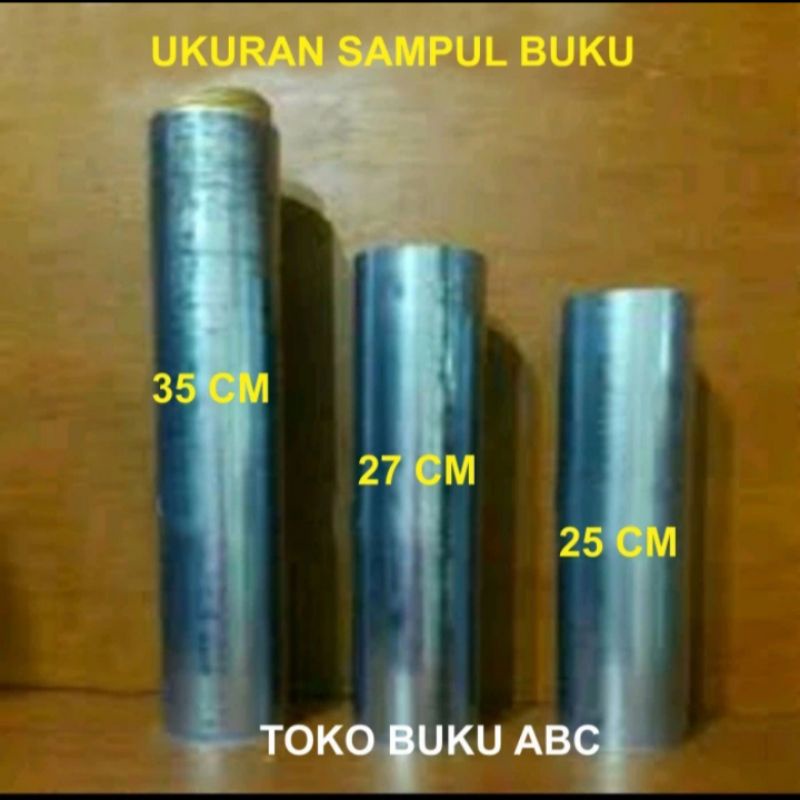 

Sampul Buku Plastik Mika Roll Ukuran 25/27 cm