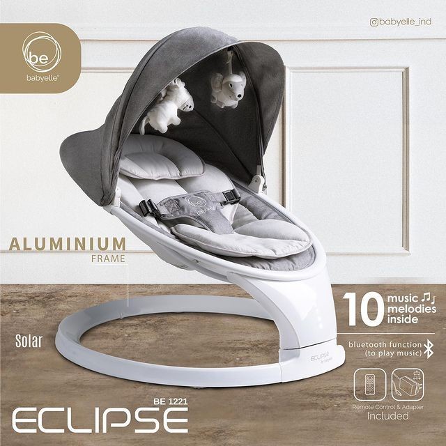 Bouncer Swing Baby Elle Eclipse / Ayunan Bayi Elektrik